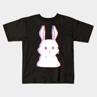 Cute bunny pink and blue Kids T-Shirt